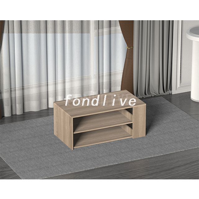 Couchtisch aus Holz MDF mit Stauraum