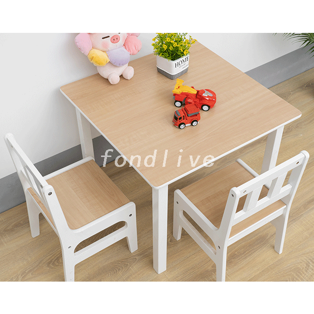 Modernes Kindertisch-Set aus MDF